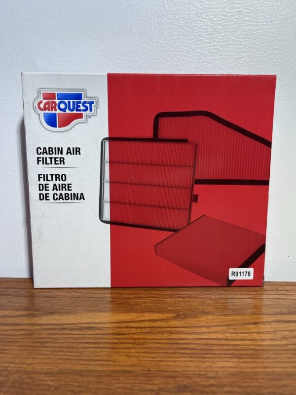 CARQUEST Standard Cabin Air Filter R91178 – Enhances In-Cabin Air Quality
